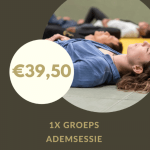 Transformerend ademen 1x in groepsverband